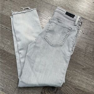 Adriano Goldschmied AG-ED Denim The Isabelle high-rise straight crop